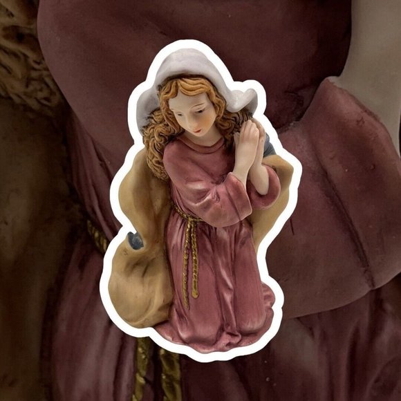 Kirkland Signature Nativity MARY Replacement Figurine 75177 Vintage - Picture 6 of 16